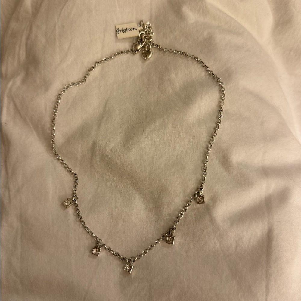 Brighton silver necklace NWT!!!